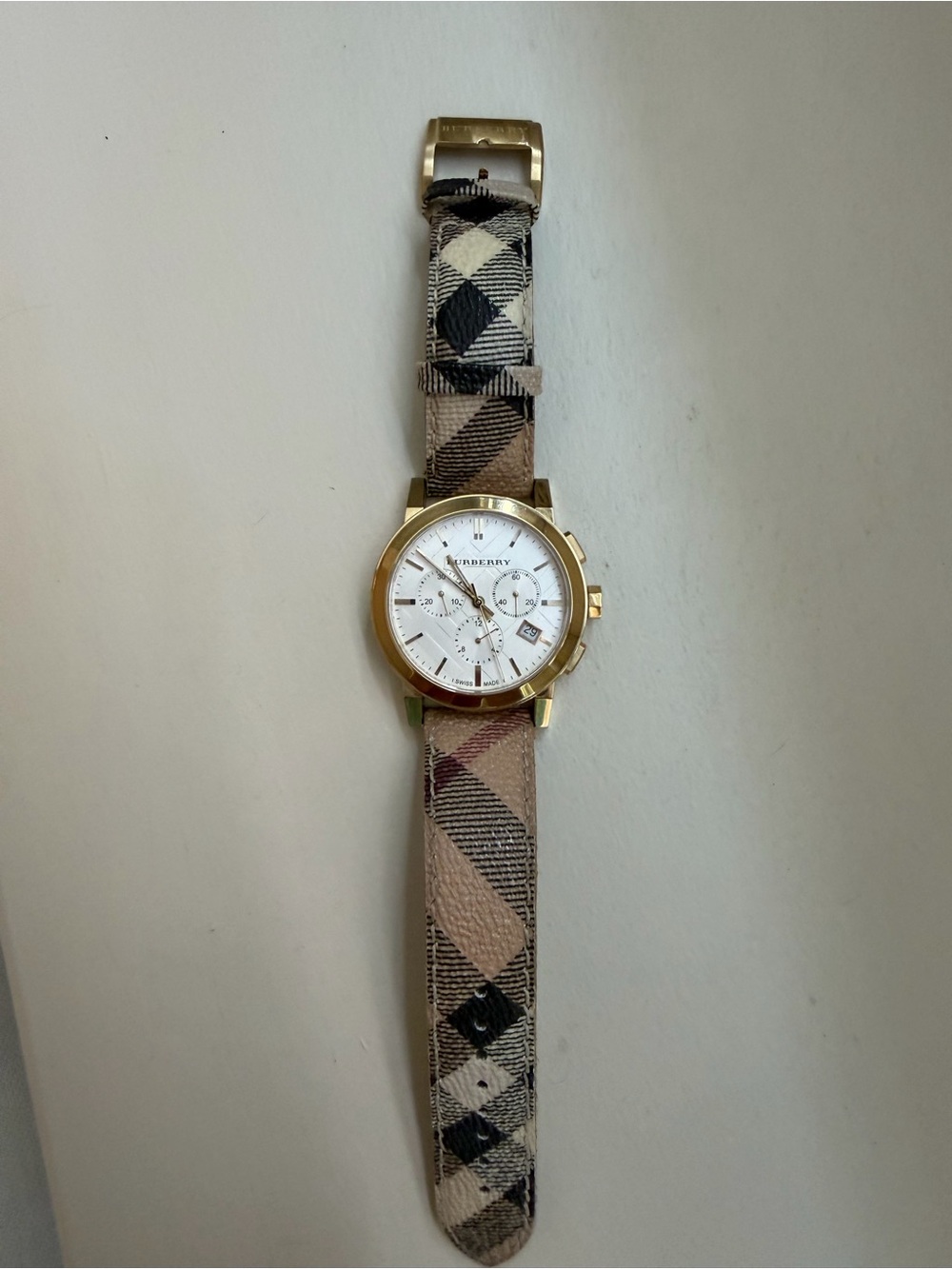 Burberry The City Chronograph Watch (Model: BU9752)